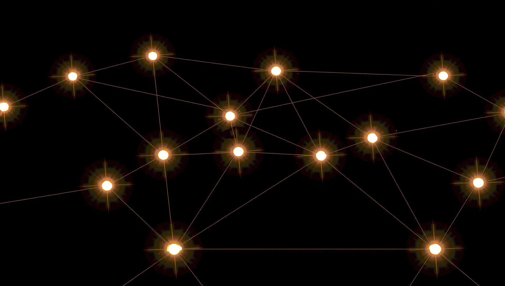 Abstract data visualization representing business potential and growth