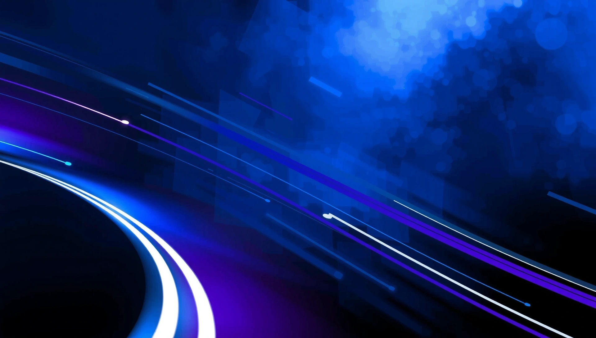 Abstract background with light streaks